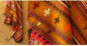 buy Dhabro ~ handwoven woollen Shawl Kutchi - yellow
